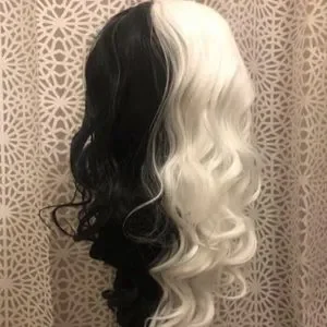 Fashiondeityshair | Accessories | 24 Cruella Black White 